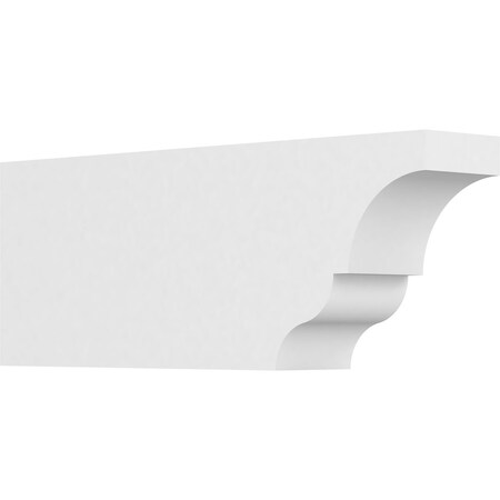 Ekena Millwork Standard Asheboro Architectural Grade PVC Rafter Tail, 3"W X 6"H X 16"L RFTP03X06X16ASH